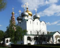 Успенский храм Новодевичьего монастыря Как добраться до Новодевичьего монастыря